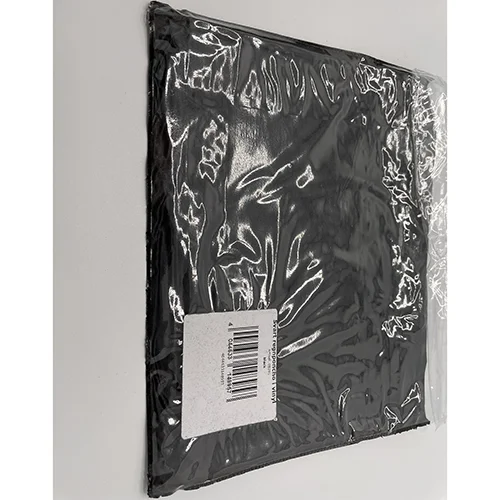 Plastic rain poncho