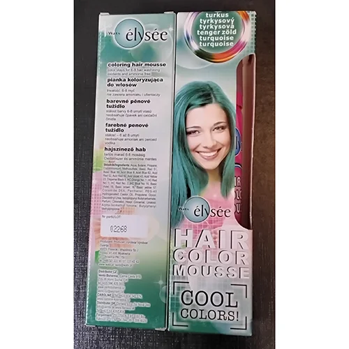 Wats élysée — HAIR COLOR MOUSSE COOL COLORS!