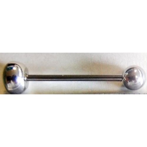 Silver Coloured Tongue Bar
