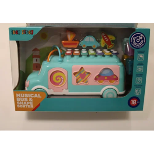Iggy Ziggy — MUSICAL BUS & SHAPE SORTER