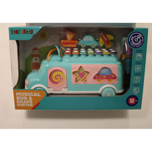 Iggy Ziggy — MUSICAL BUS & SHAPE SORTER