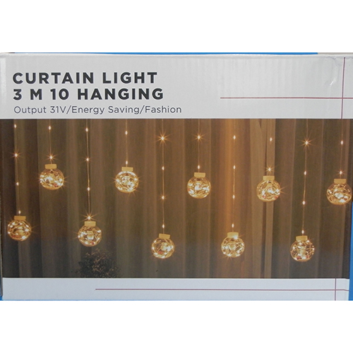 CURTAIN LIGHT 3 M 10 HANGING