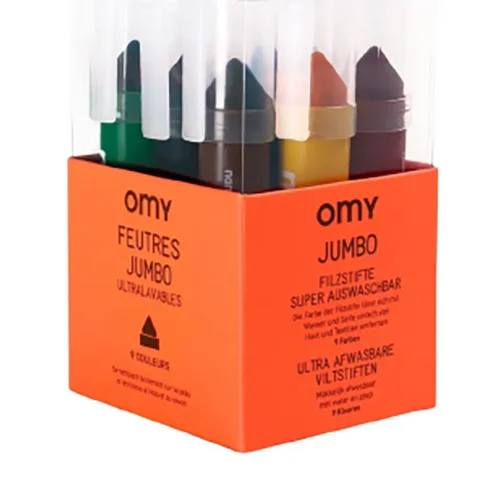 "OMY" — Feutres Jumbo Ultralavables