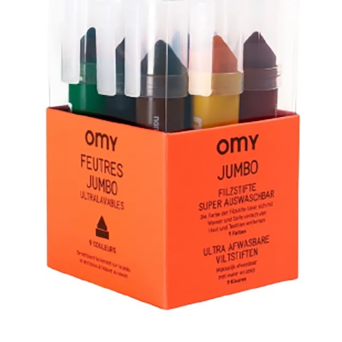 "OMY" — Feutres Jumbo Ultralavables