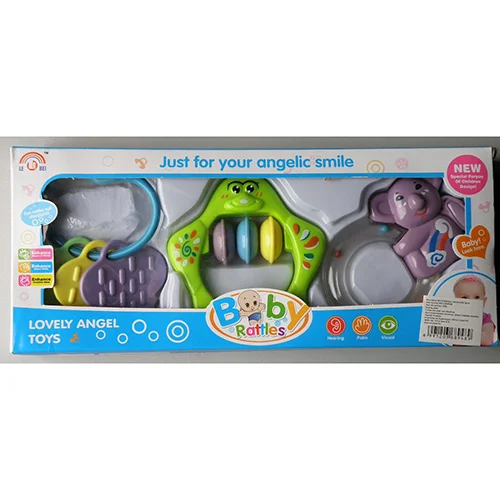 LE BEI – LOVELY ANGEL TOYS — Baby rattles, Just for angelic smile