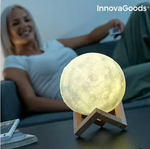 Innovagoods — Moondy Rechargeabel LED moon lamp