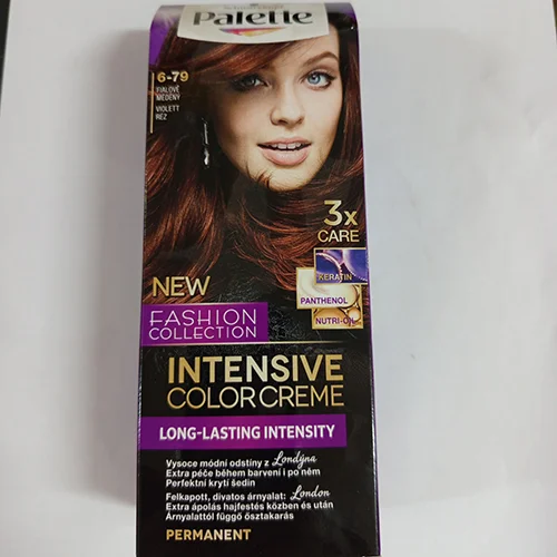 Schwarzkopf Palette — INTENSIVE COLOR CREME LONG-LASTING INTENSITY, PERMANENT, 3x CARE, 6-79