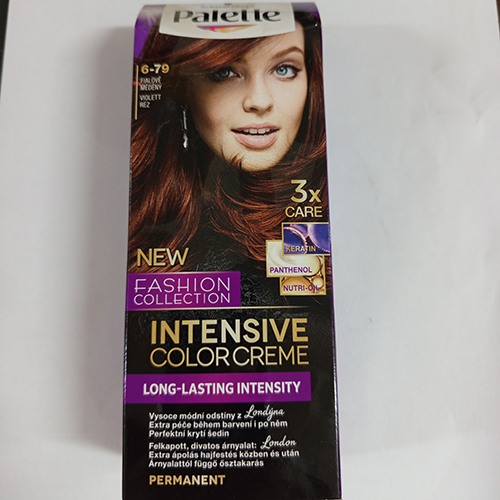 Schwarzkopf Palette — INTENSIVE COLOR CREME LONG-LASTING INTENSITY, PERMANENT, 3x CARE, 6-79