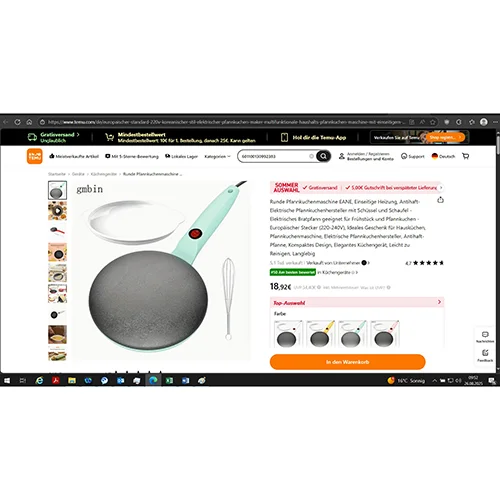electrick baking pot