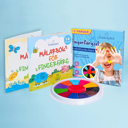 The KiddoSpace — Finger Painting Kit