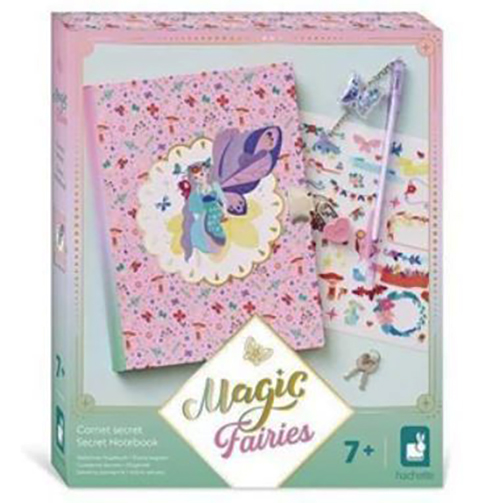 Hachette - Janod — Carnet Secret Magic Fairies