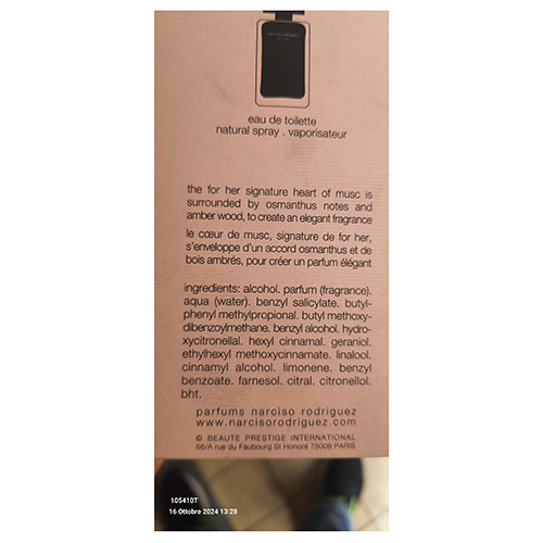 Narciso Rodriguez — For her