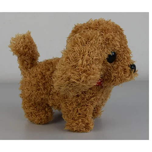 Electronic Walking and Barking Plush Dog
