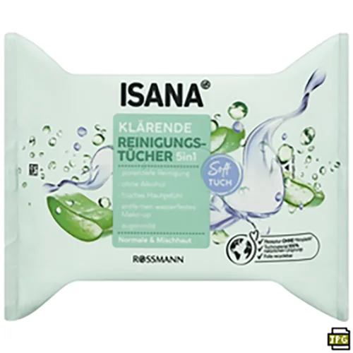 ISANA — Klärende Reinigungstücher 5 in 1