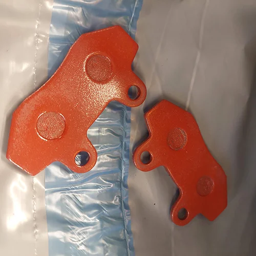 Motorcycle brake pads