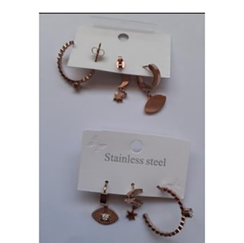 Findikci — Bronze Coloured Earrings
