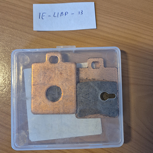 Motorcycle brake pads