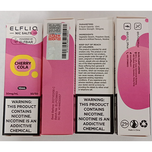 ELFLIQ — NIC SALTS