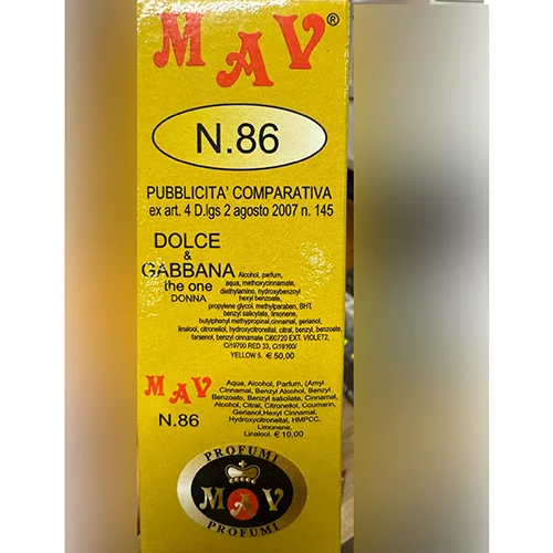 Mav ® — N. 86 Dolce & Gabbana The one