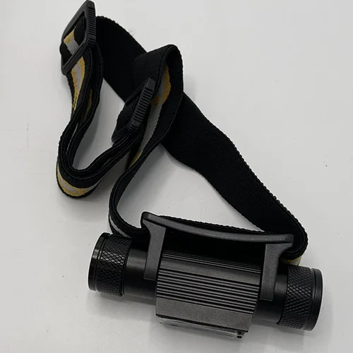 LED headlamp with rechargeable 2000 mAH battery