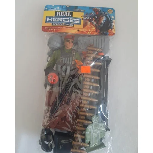 REAL HEROES — Toy military set