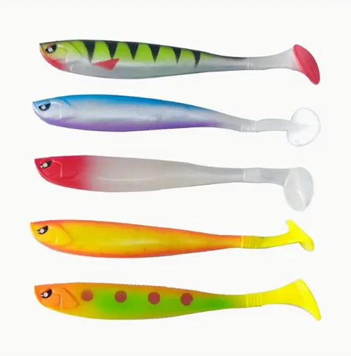 Pack of 5 Simulated Lure Rainbow Fish