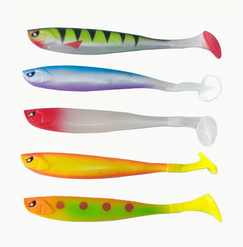 Pack of 5 Simulated Lure Rainbow Fish