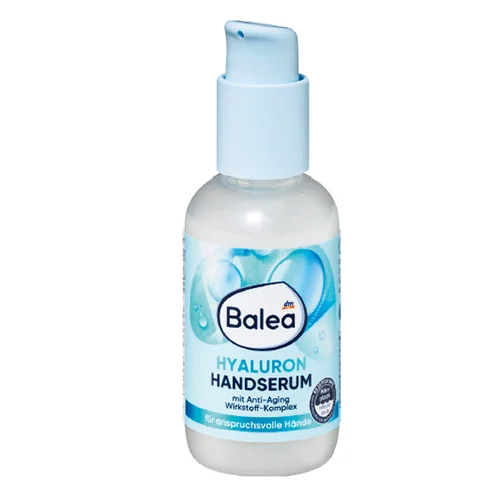 Balea — Hyaluron Handserum mit Anti-Aging Wirkstoff-Komplex für anspruchsvolle Hände