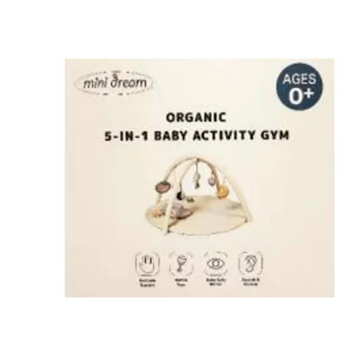 MiniDream — Organic 5-in-1 Baby Activity Gym