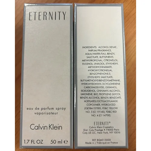 Calvin Klein — Eternity