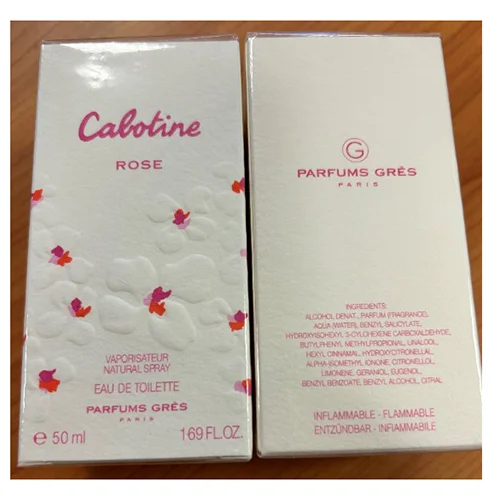 Parfumes Gres Paris — Cabotine Rose