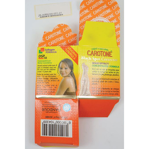 Light & Natural Carotone — Black Spot Corrector Cream B. S. C.