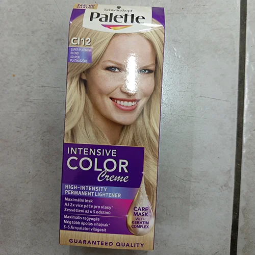 Schwarzkopf Palette — INTENSIVE COLOR CREME, HIGH-INTENSITY PERMANENT LIGHTENER