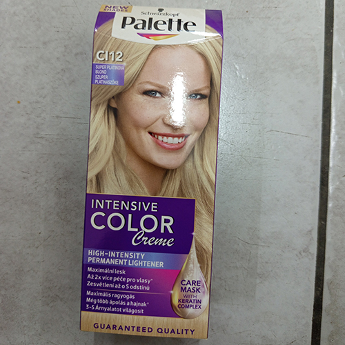 Schwarzkopf Palette — INTENSIVE COLOR CREME, HIGH-INTENSITY PERMANENT LIGHTENER