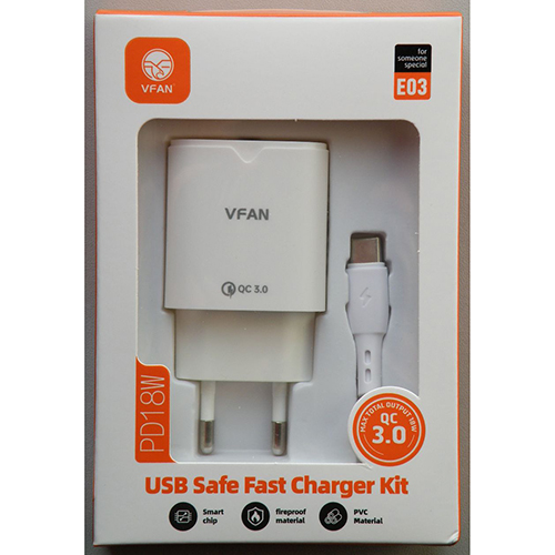 VFAN — USB Safe Fast Charger Kit