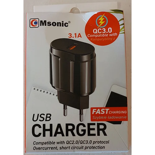 Msonic — USB charger
