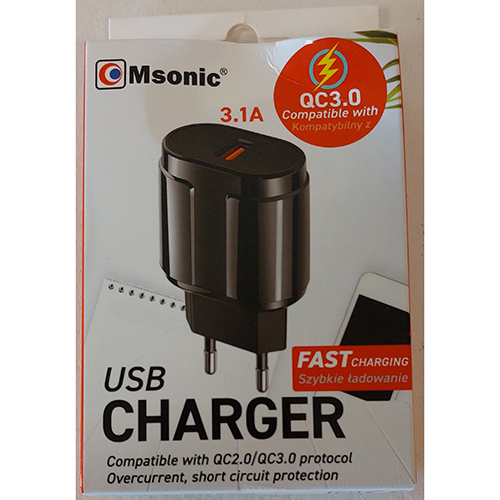 Msonic — USB charger