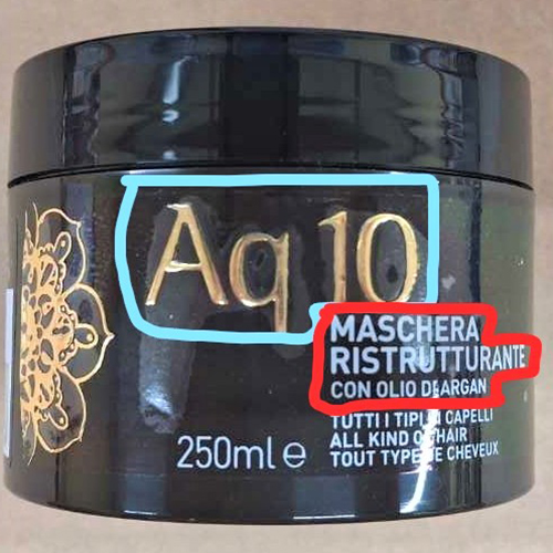 Aq 10 — Maschera Ristrutturante