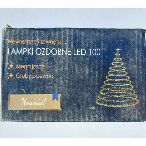 LAMPKI OZDOBNE LED 100 (LAMPKI CHOINKOWE - on the label)