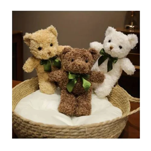 Ours en Peluche Adorable de 25cm/9.84in, Jouets en Peluche Câline, Animaux en Peluche Kawaii, Poupée