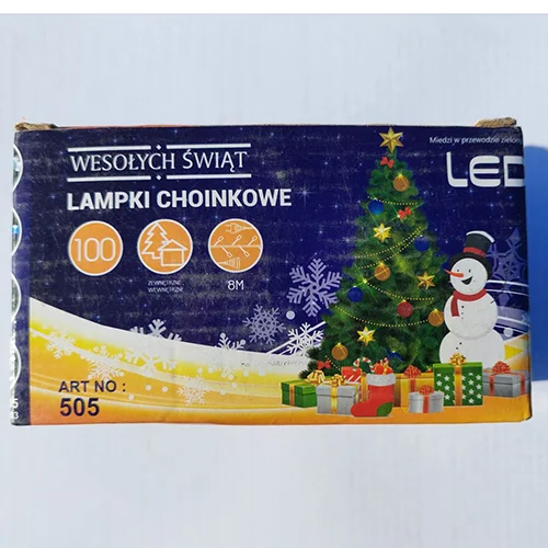 WESOLYCH SWIAT / LAMPKI CHOINKOWE LED 100 8M