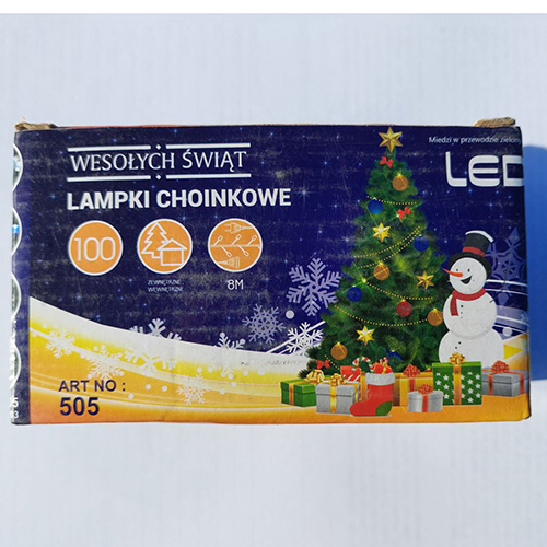 WESOLYCH SWIAT / LAMPKI CHOINKOWE LED 100 8M