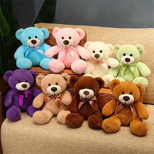 Ours en peluche adorable avec noeud papillon