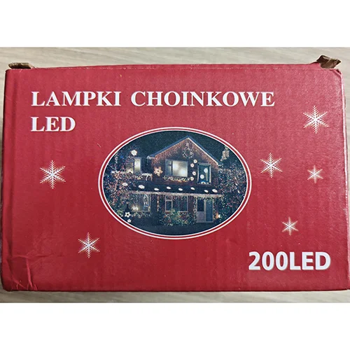 LAMPKI CHOINKOWE LED