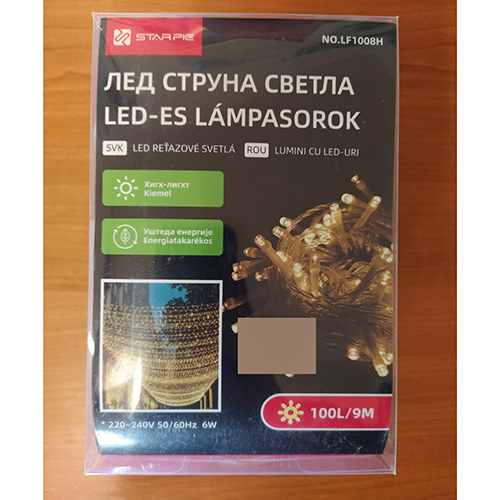 Starpie — LED-ES LÁMPASOROK  LED RETAZOVÉ SVETLA 100L/M