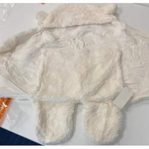 Wrap Blanket Teddy Baby Sleeping Bag