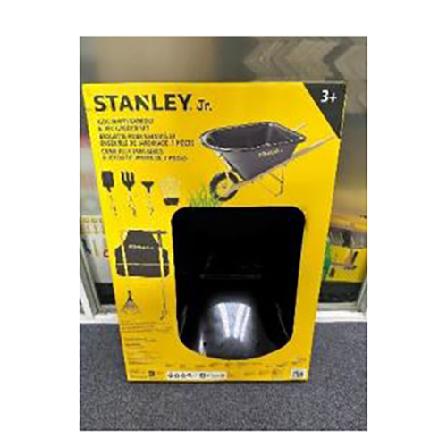 Stanley Jr — Kids Wheelbarrow and 7-piece Garden Set