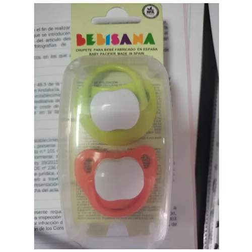 BEBISANA — CHUPETE ANATÓMICO 2 UNIDADES