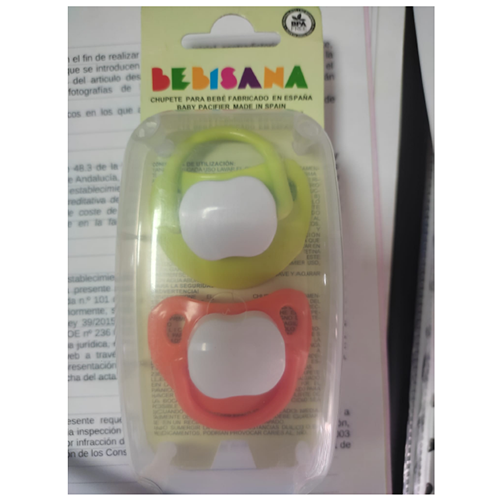 BEBISANA — CHUPETE ANATÓMICO 2 UNIDADES