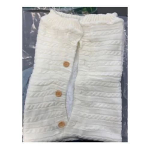 Knitted Cream Sleeping Bag